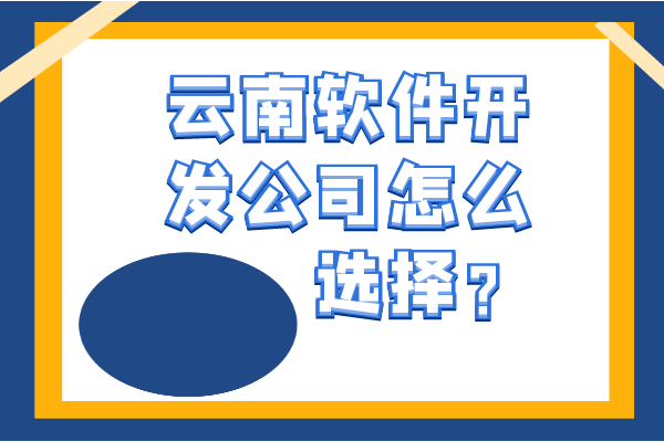 云南软件开发公司怎么选择？